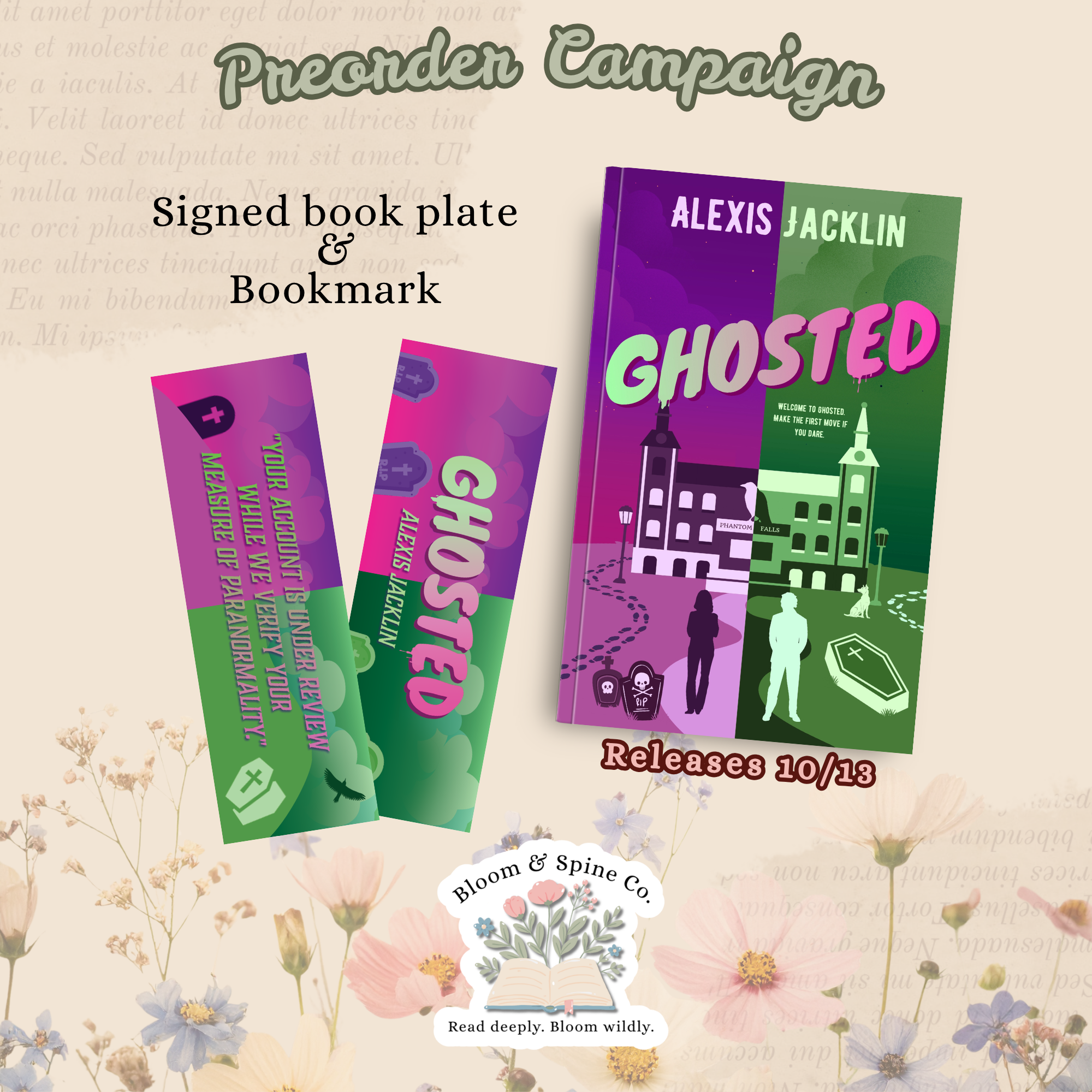 Ghosted by Alexis Jacklin **PREORDER**