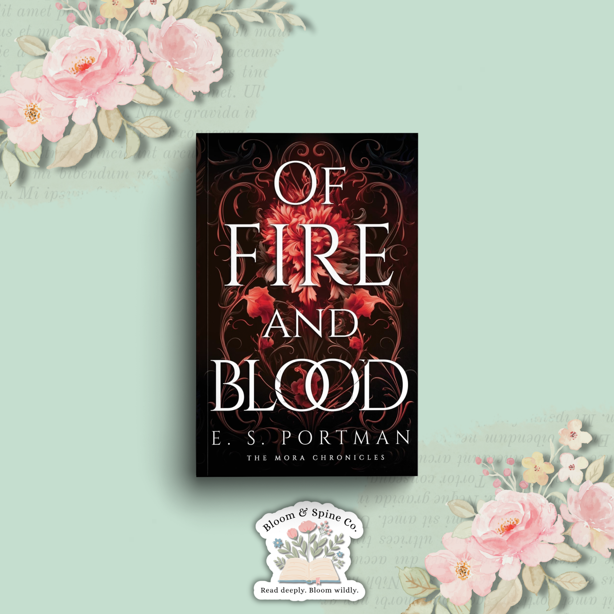 Of Fire and Blood by E. S. Portman (SIGNED COPY)