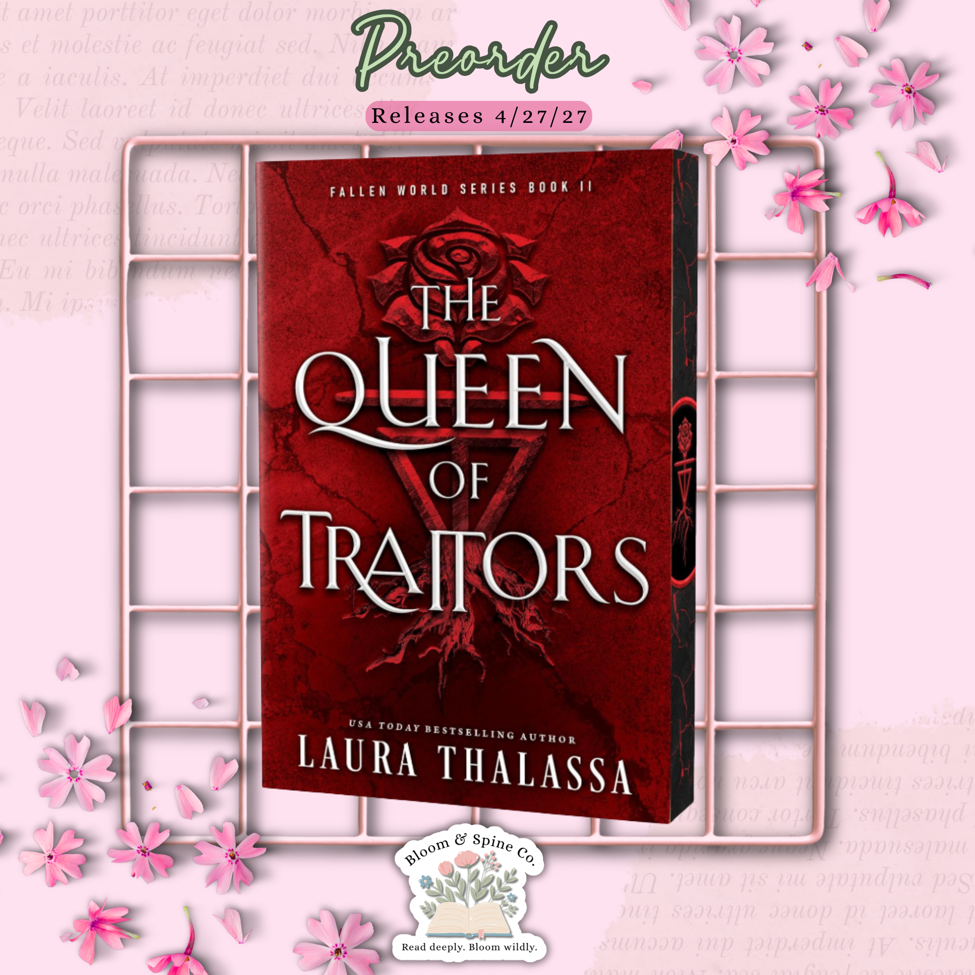 The Queen of Traitors (DELUXE EDITION) by Laura Thalassa **PREORDER**