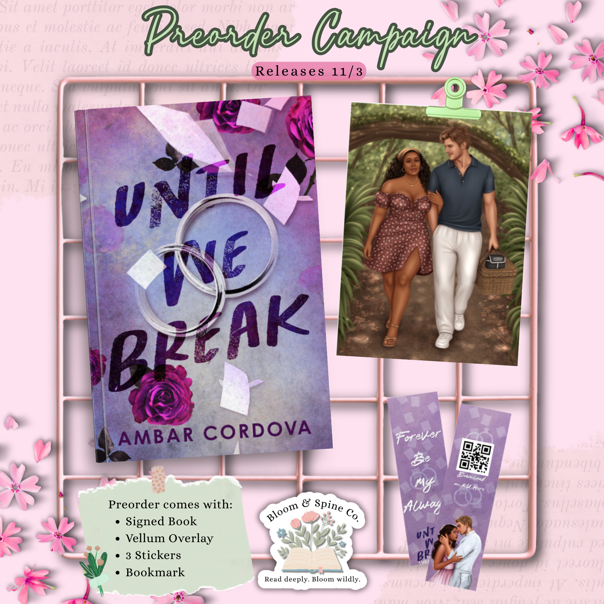 Until We Break by Ambar Cordova **PREORDER**