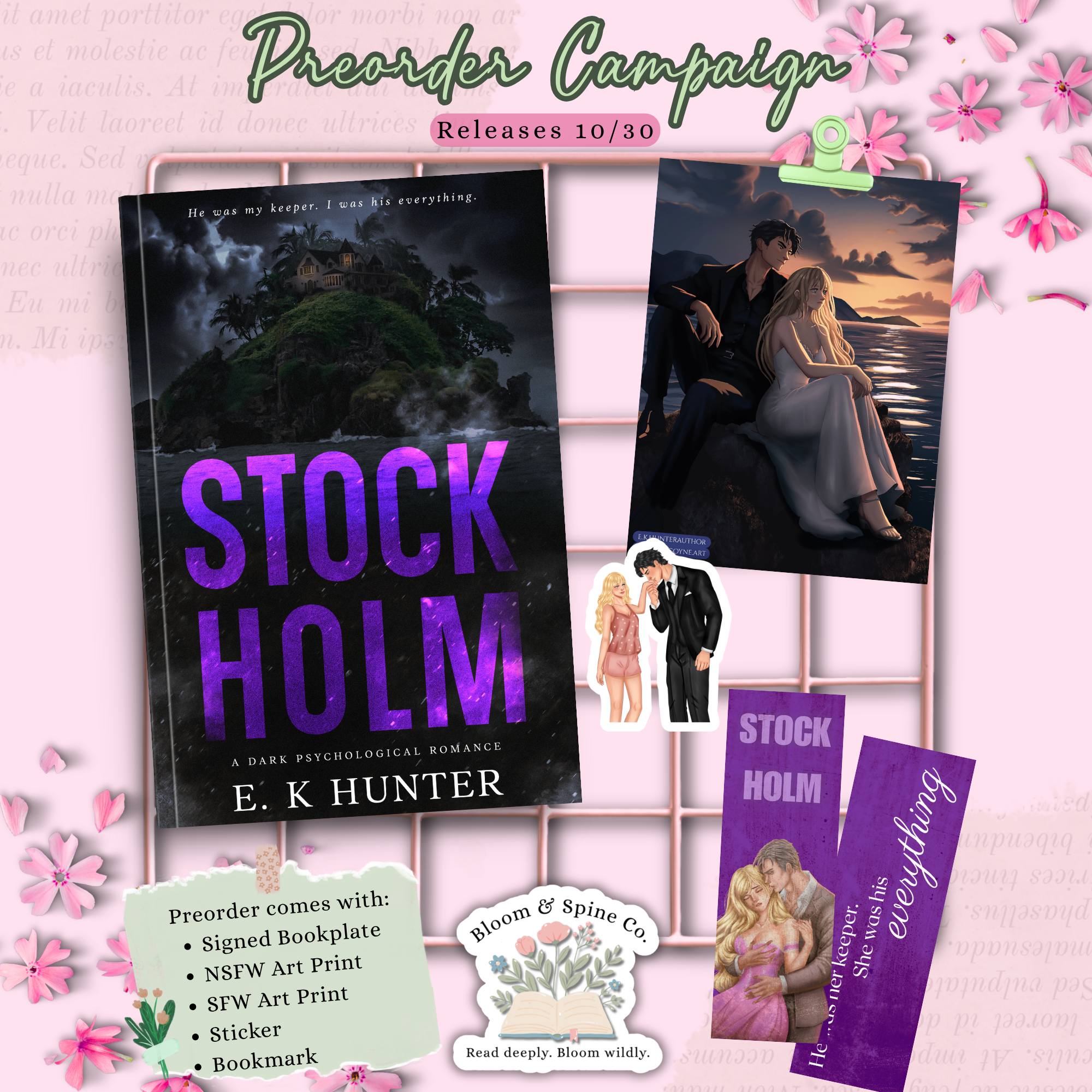 Stockholm by E. K. Hunter **PREORDER**