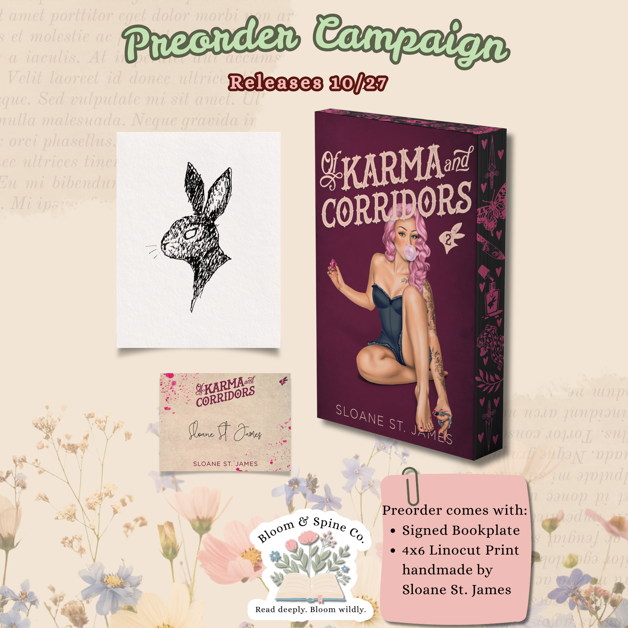 Of Karma and Corridors by Sloane St. James **PREORDER**