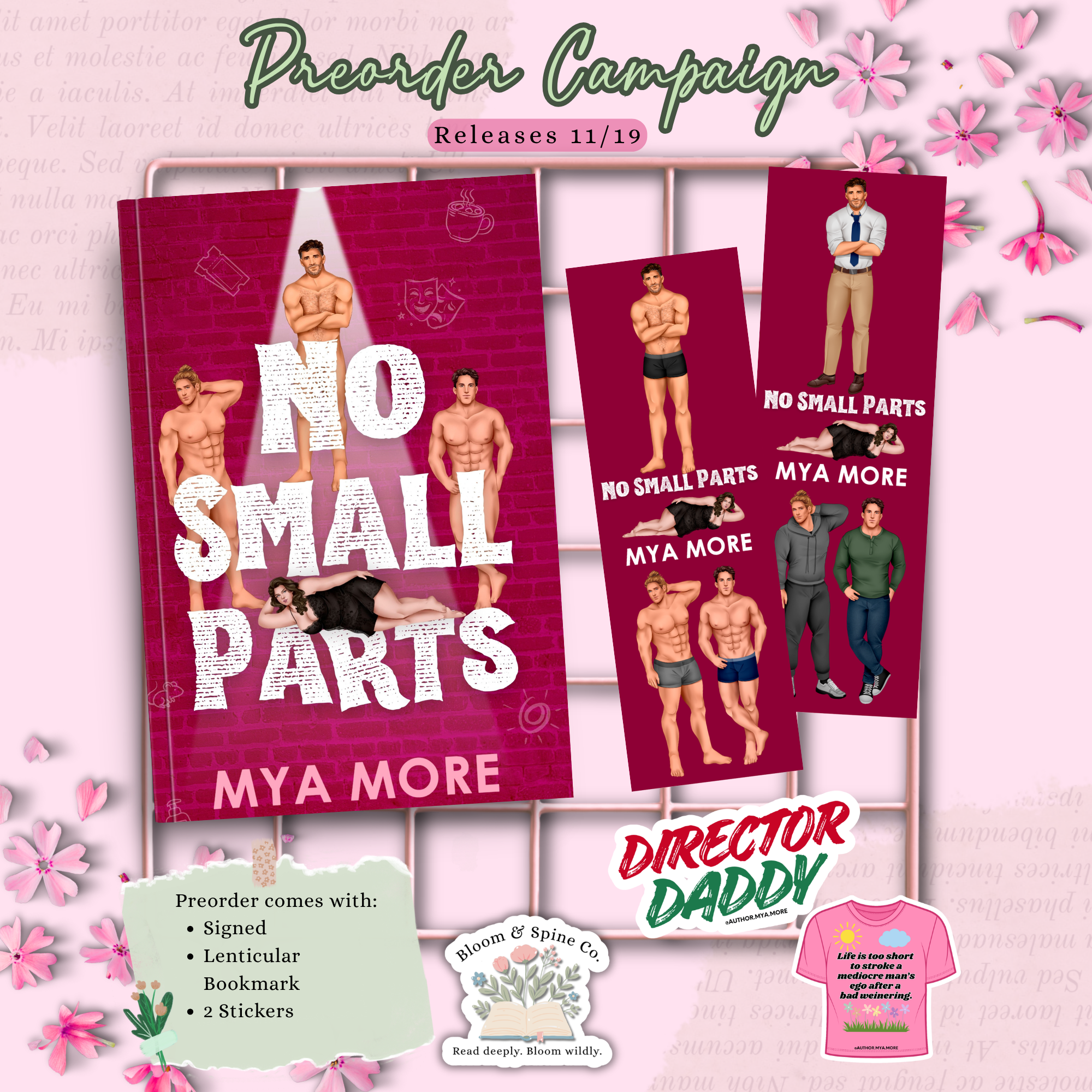 No Small Parts by Mya More **PREORDER**