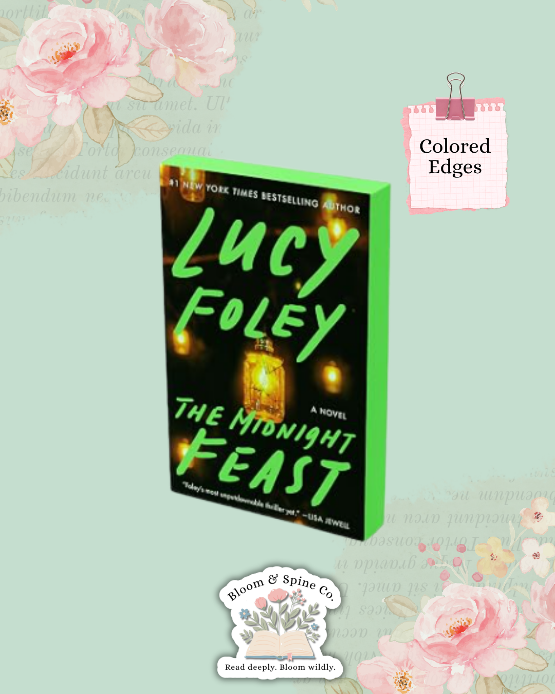 The Midnight Feast by Lucy Foley (Sprayed Edges)