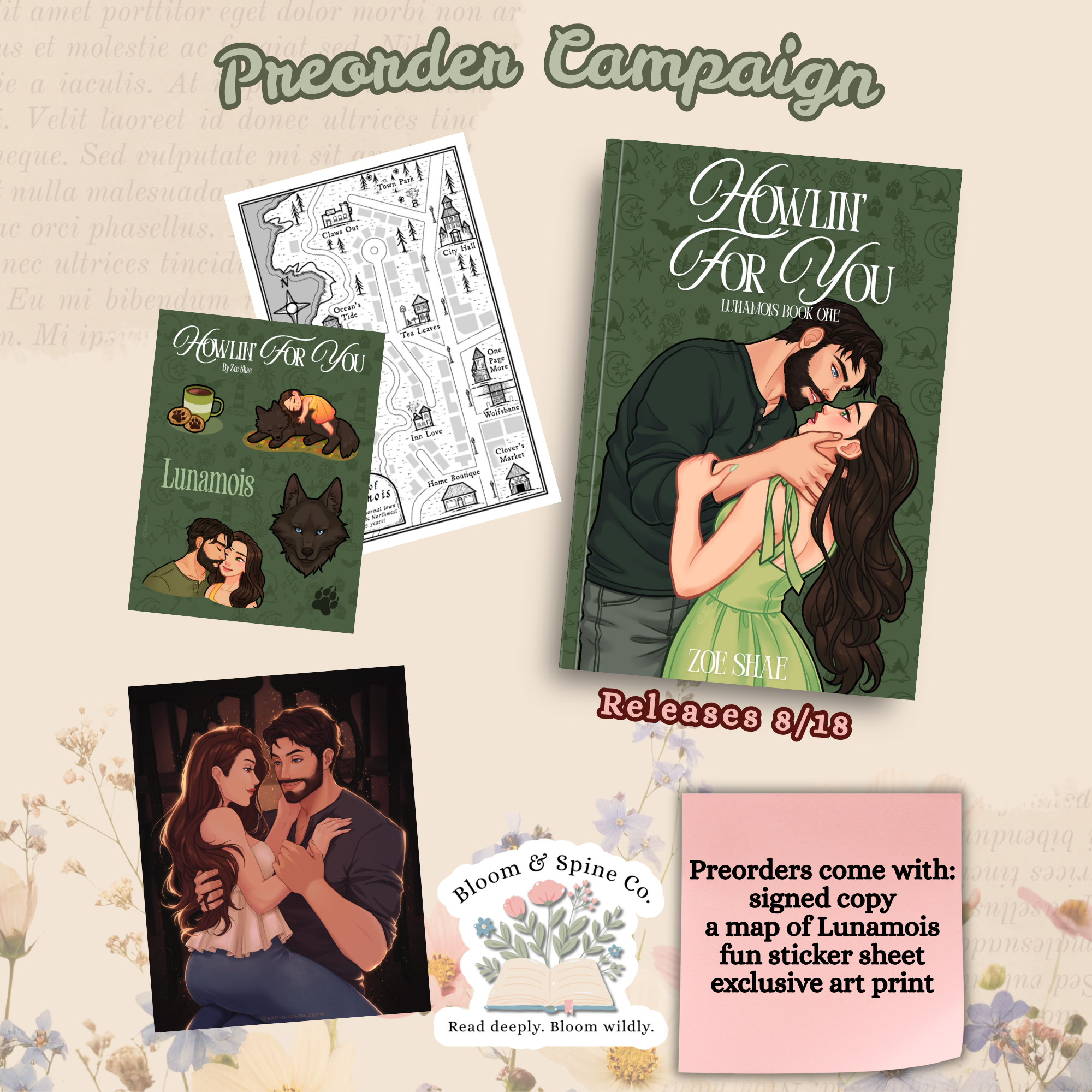 Howlin' For You by Zoe Shae **PREORDER**