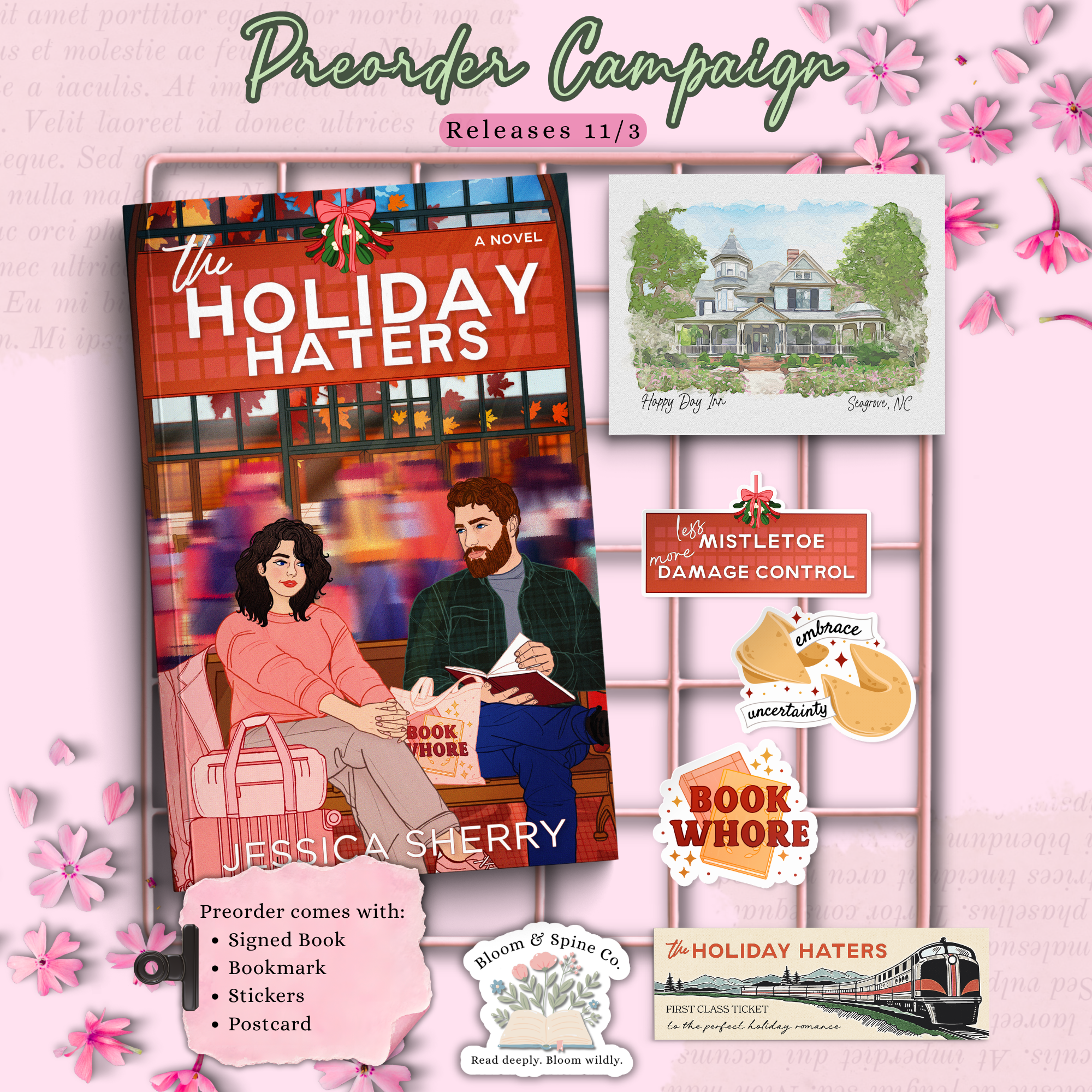The Holiday Haters by Jessica Sherry **PREORDER**