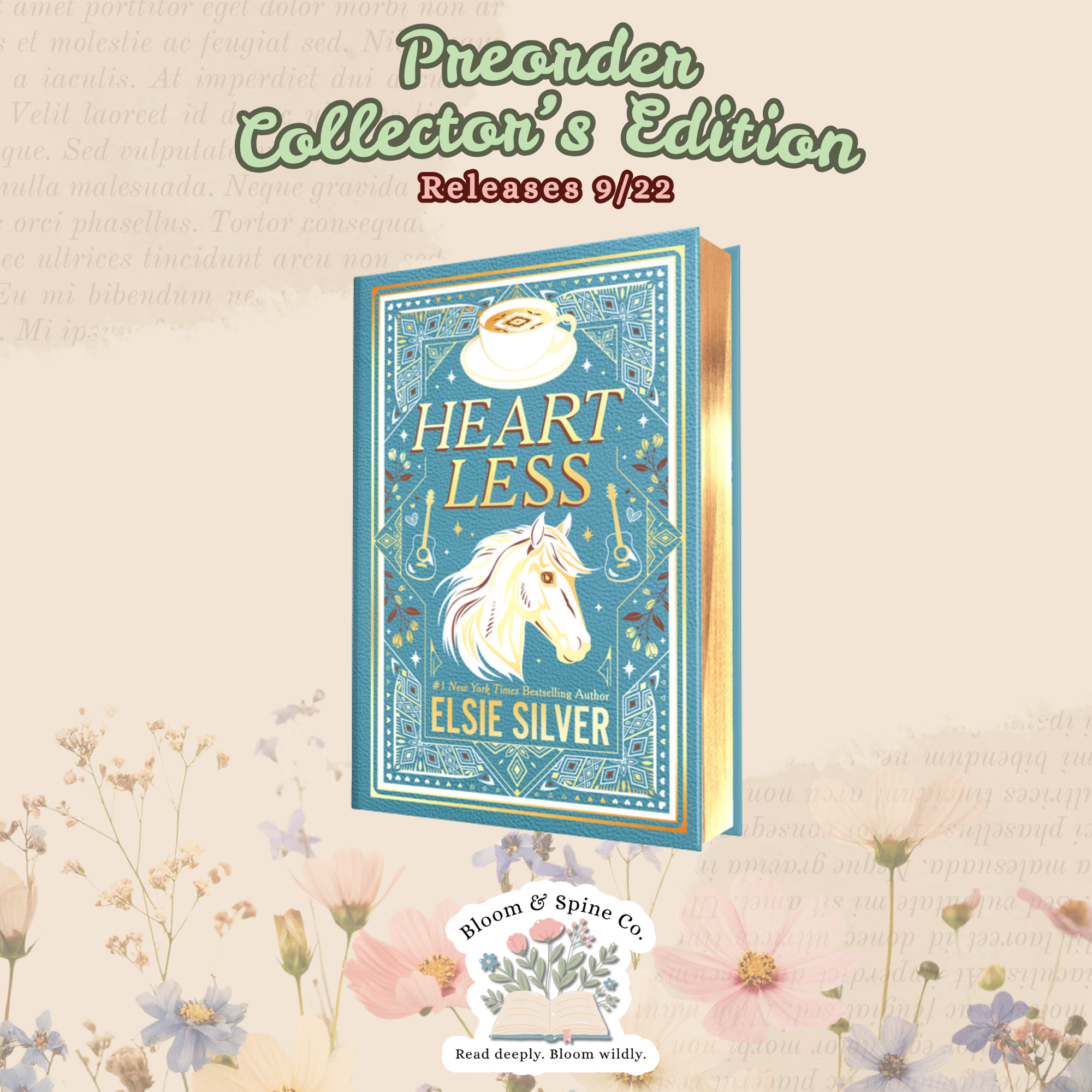Heartless by Elsie Silver **COLLECTOR'S EDITION PREORDER**