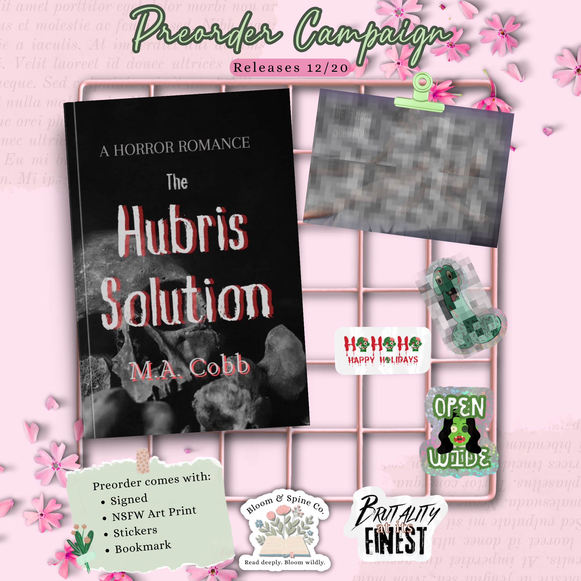 The Hubris Solution by M. A. Cobb **PREORDER**