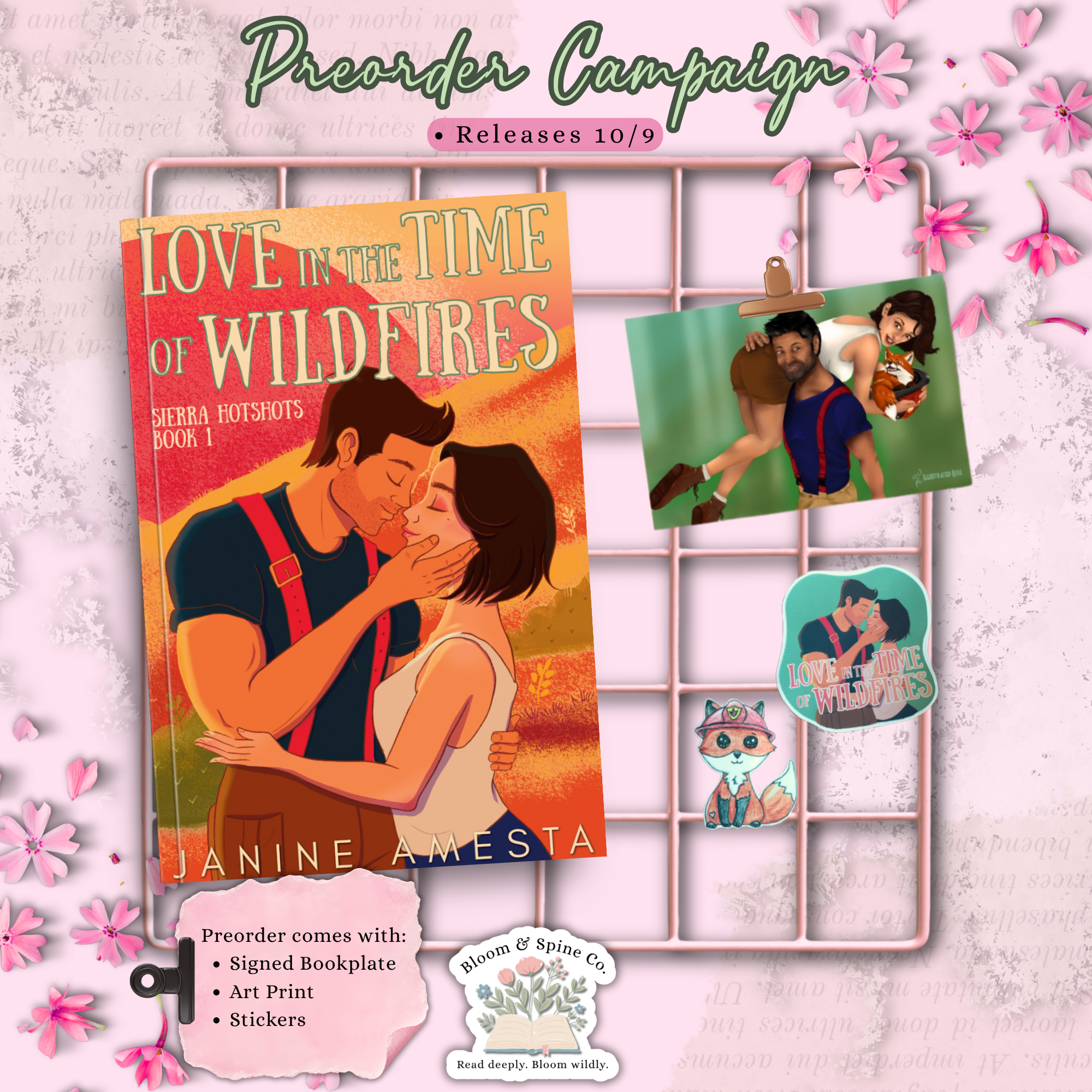Love in the Time of Wildfires by Janine Amesta **PREORDER**