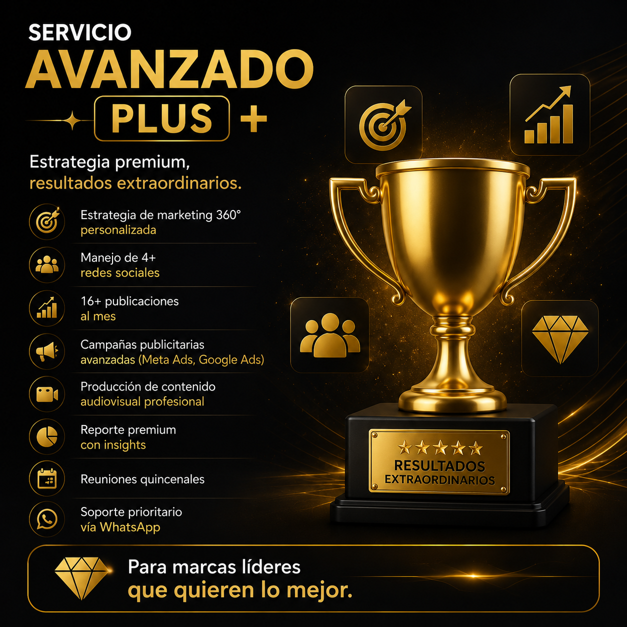 Servicio avanzado+