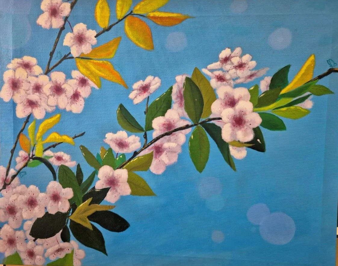 Diptych Colibri en Flor 1  

Author: Elena Sancho  

Technique: Oil on Canvas  

Size:  cm  

Price: $250
