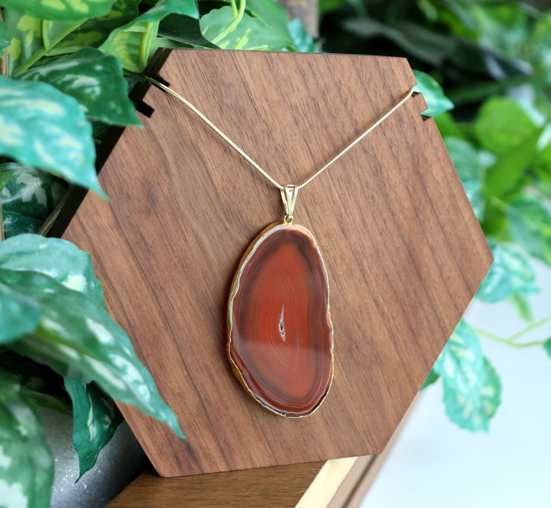 Red Agate Necklace