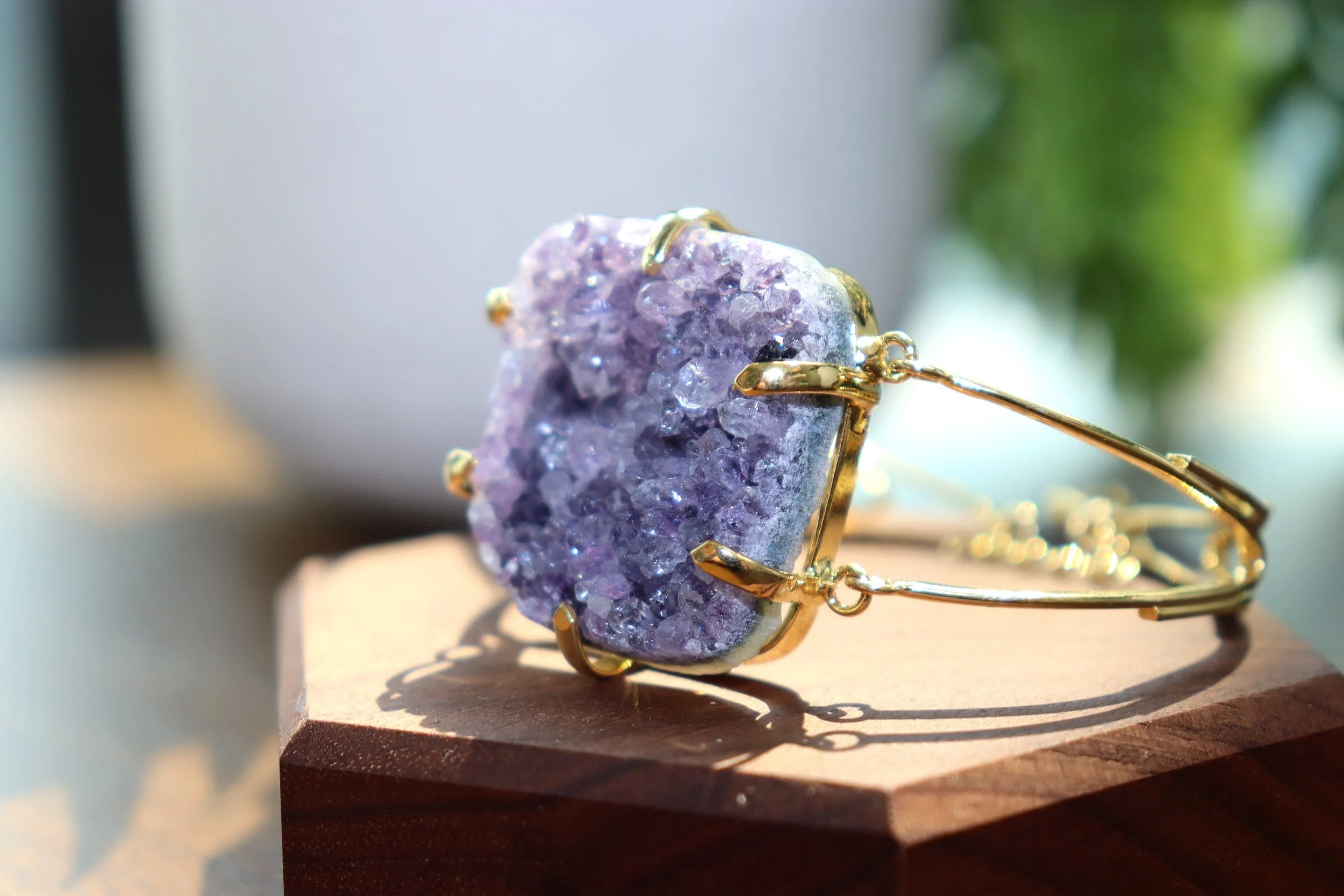Amethyst Darling Bracelet in Gold