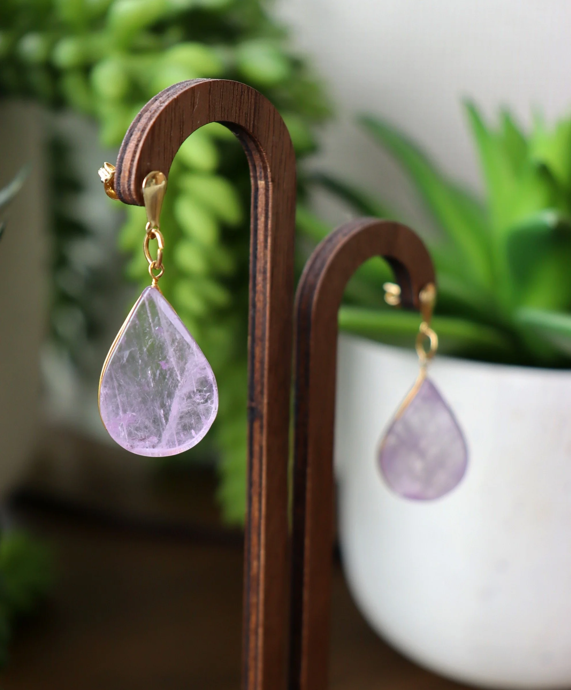 Darling Amethyst Earrings