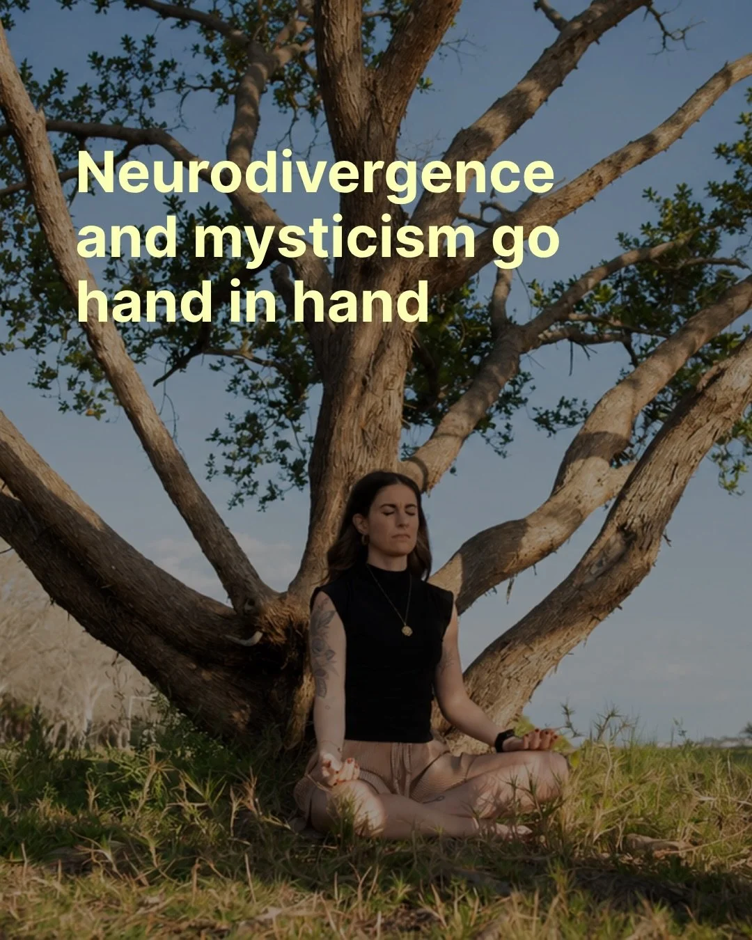 Neurodivergence and mysticism have always gone hand in hand.

Modern culture gives us very little context for understanding minds and nervous systems that perceive beyond the dominant norm. 

We&rsquo;re given diagnoses and strategies for becoming mo