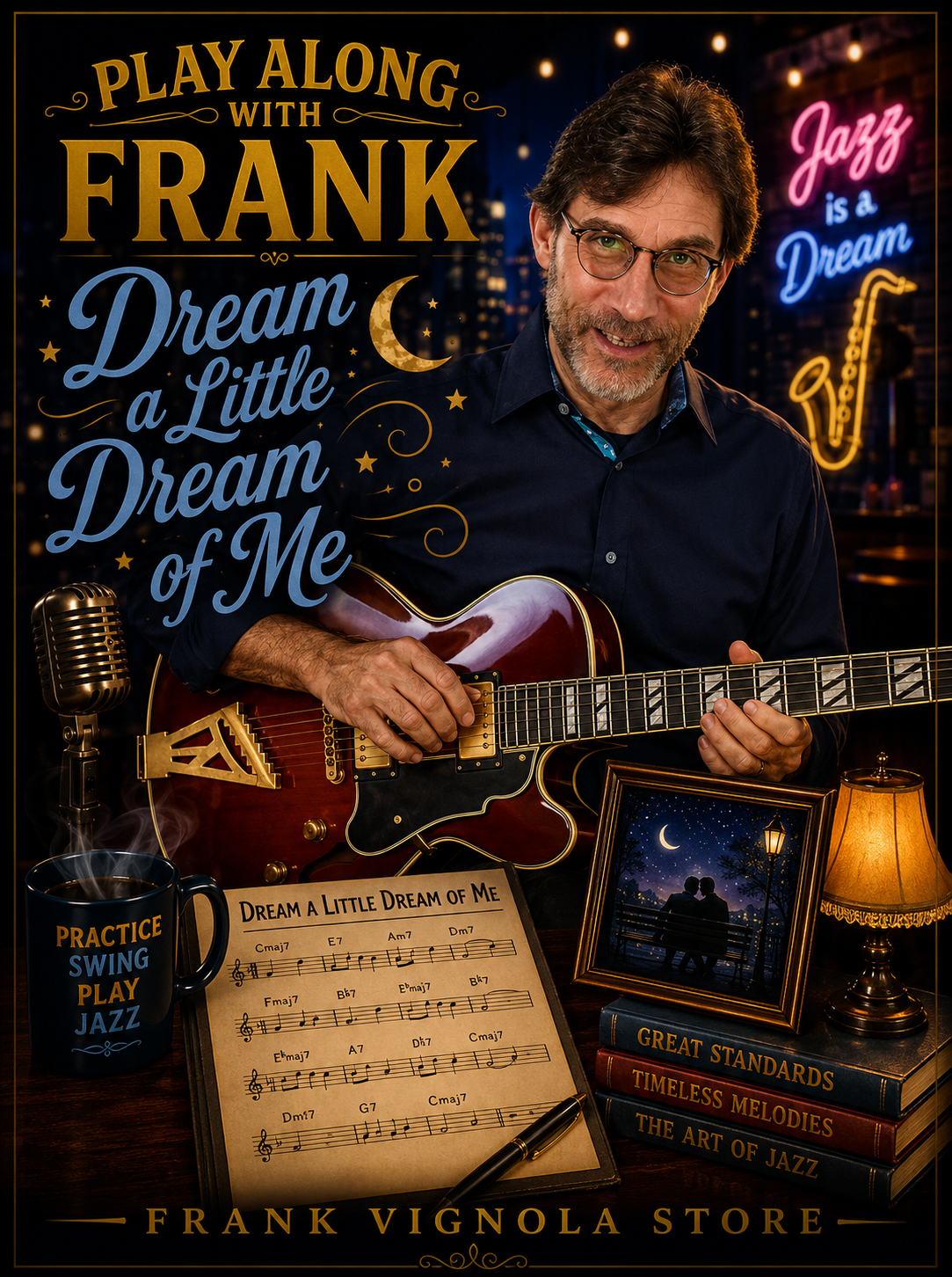 Play & Trade Solos with Frank: “Dream a Little Dream of Me”