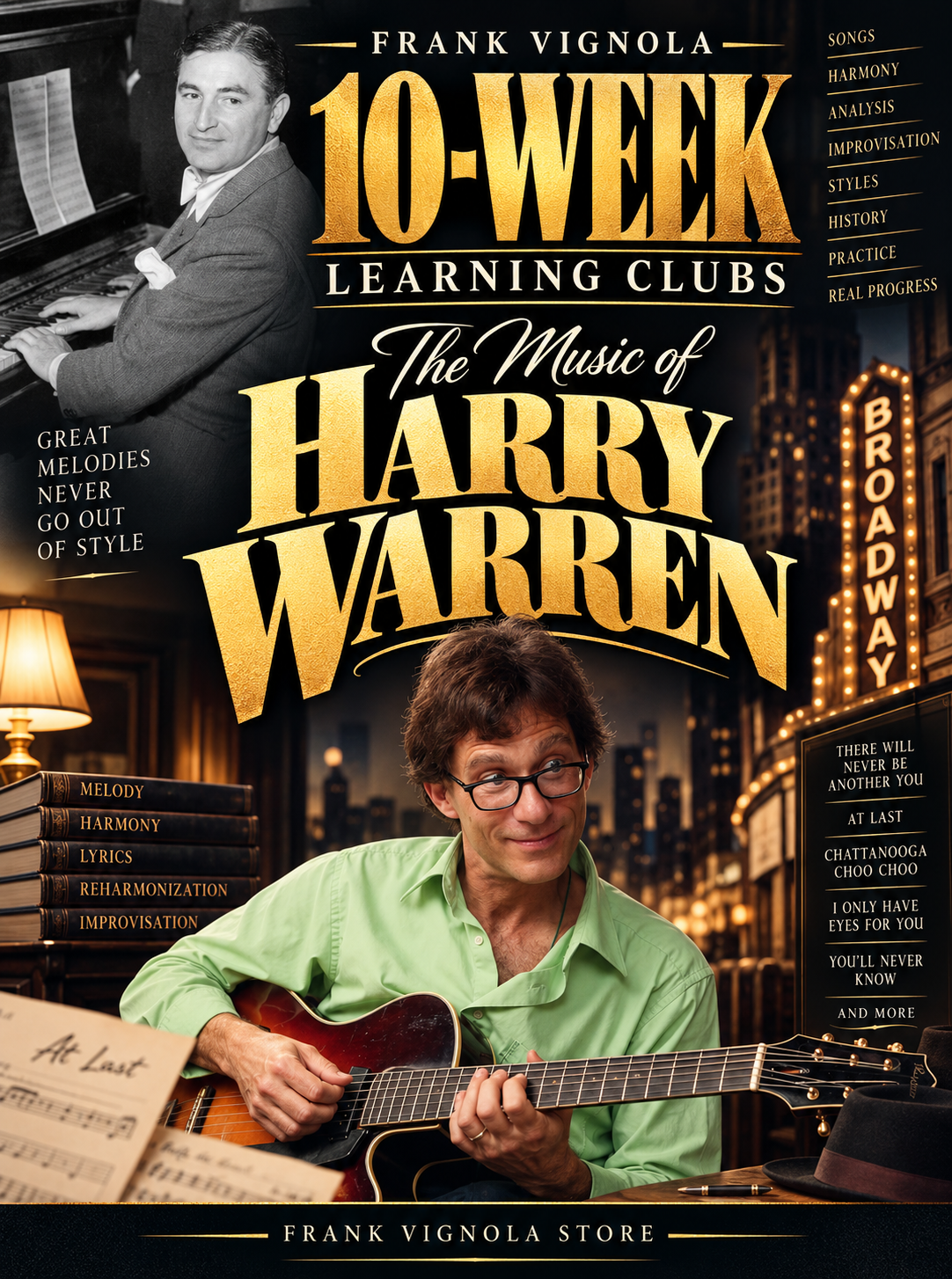 10-Week Learning Club: The Music of Harry Warren