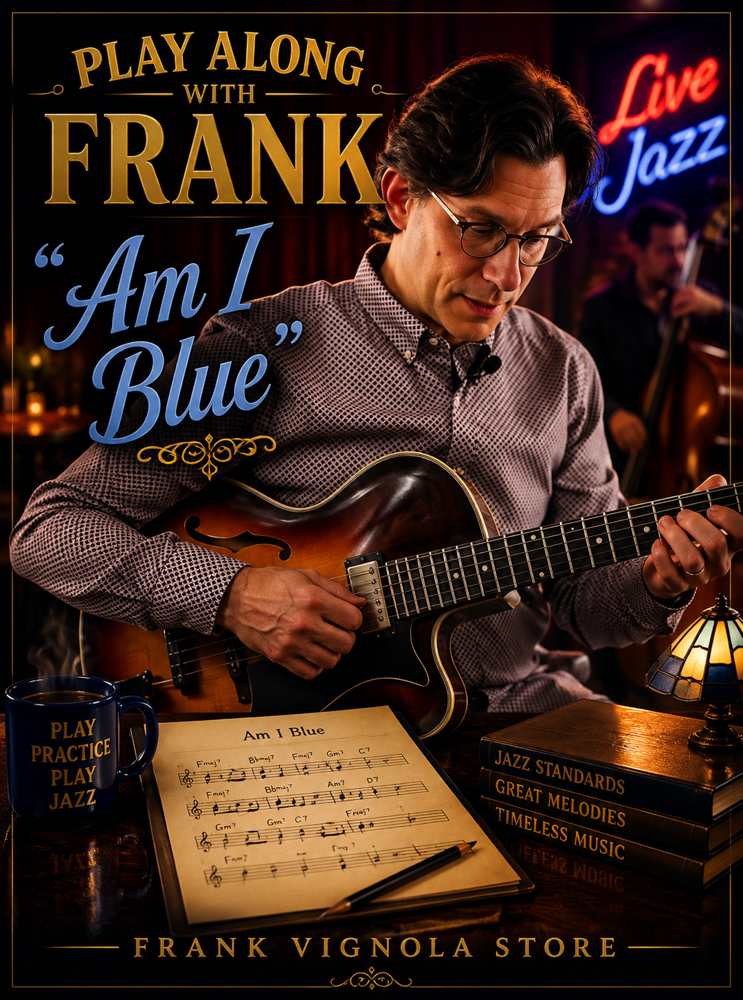 Play & Trade Solos with Frank: “Am I Blue?”