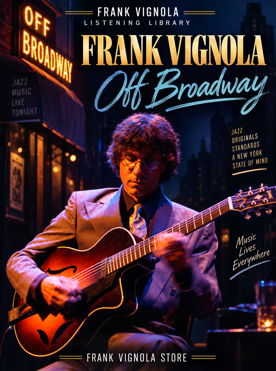 Listening Library: Frank Vignola — Off Broadway