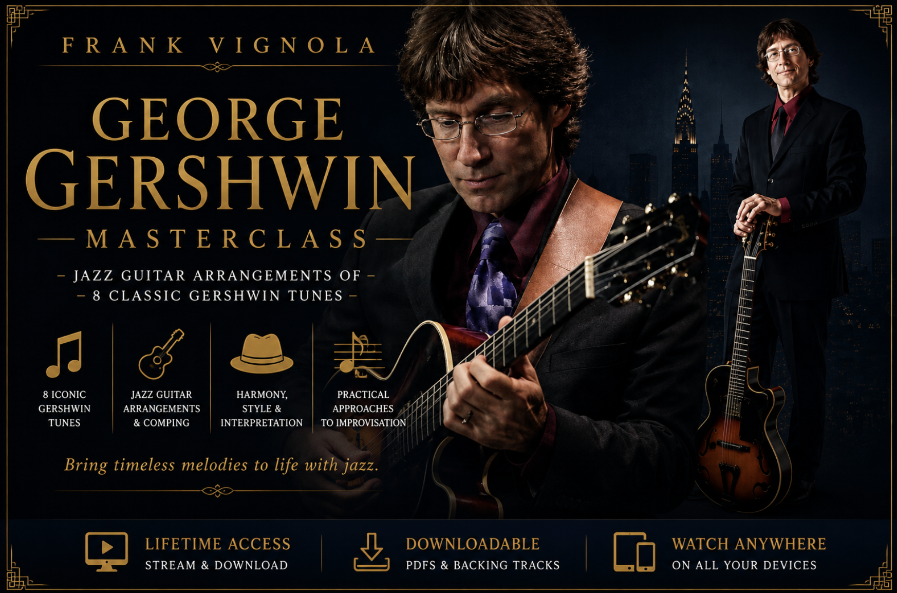 George Gershwin Masterclass - July 9, 16, 23, 30 @12pm EST