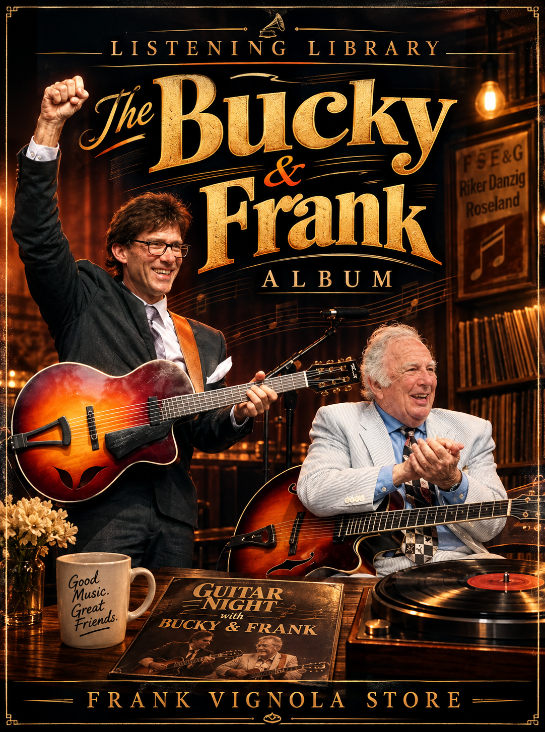 Listening Library: Bucky Pizzarelli & Frank Vignola — 16 Guitar Classics