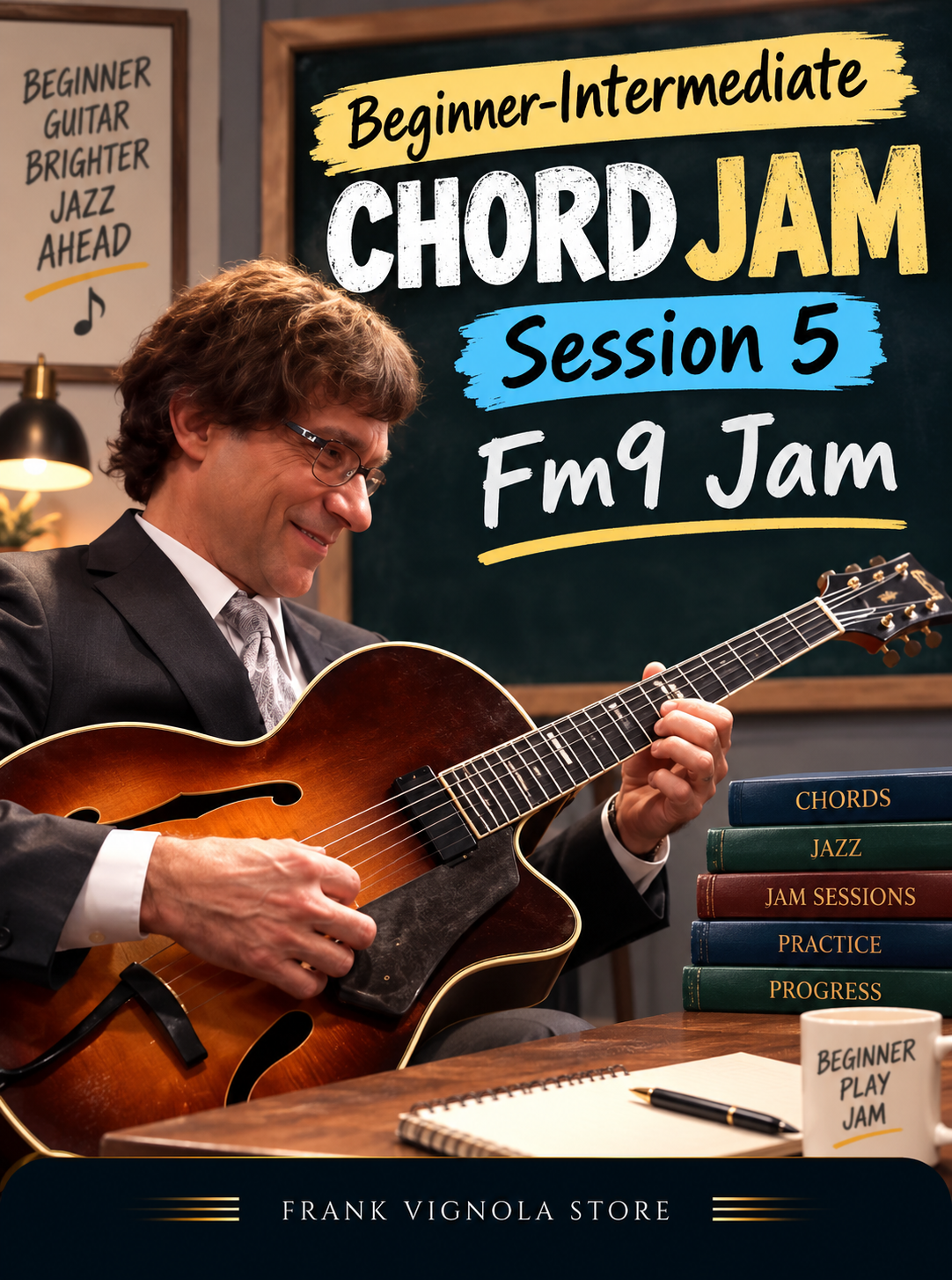 Beginner-Intermediate Chord Jam Session 5: Fm9 Jam