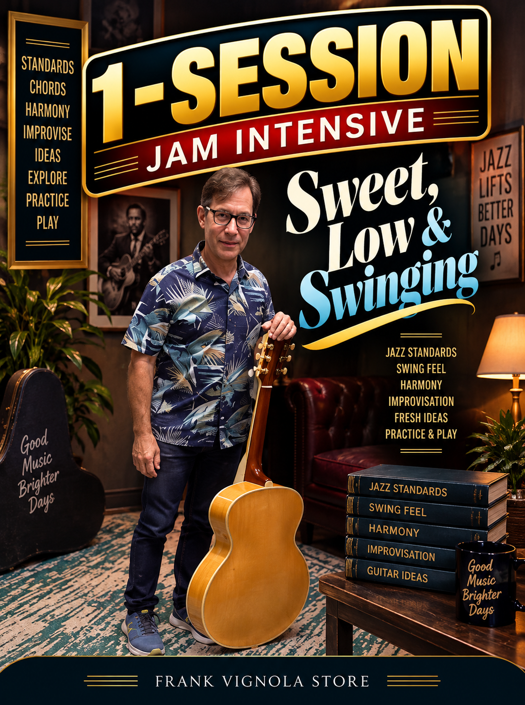 1-Session Jam Intensive: Sweet, Low & Swinging