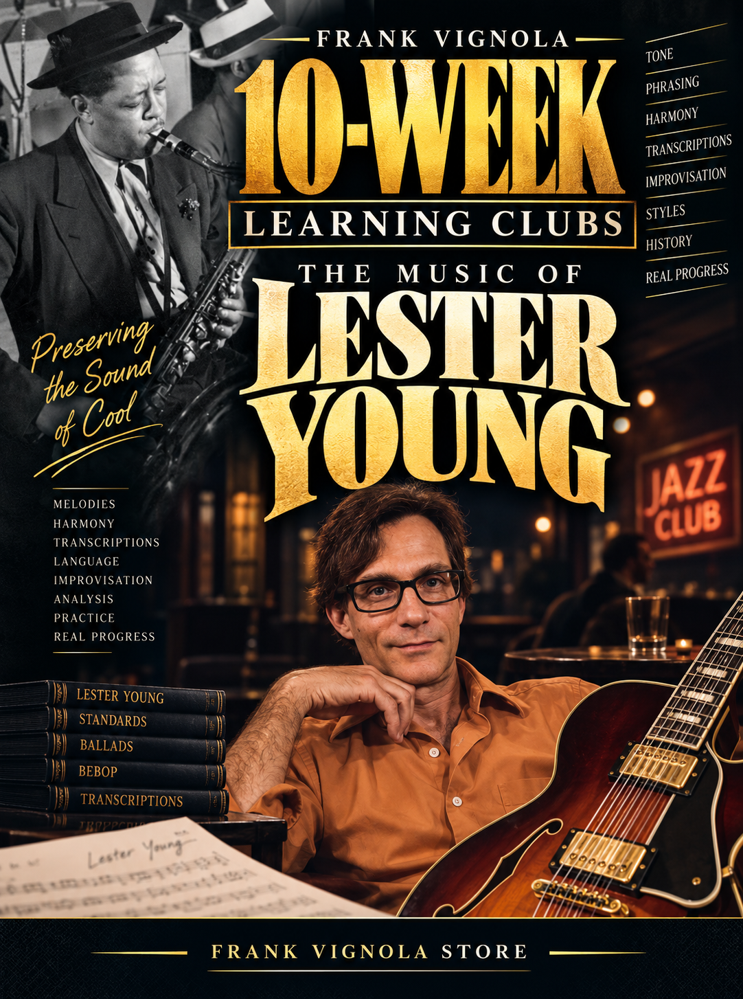 10-Week Learning Club: The Music of Lester Young