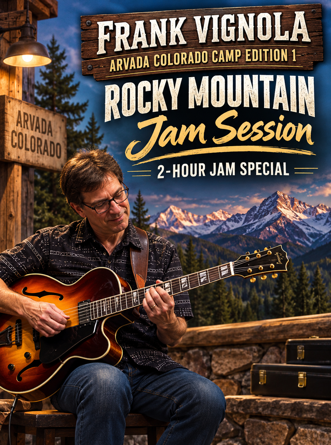 Frank Vignola Arvada Colorado Camp Edition 1: Rocky Mountain Jam Session | 2-Hour Jam Special