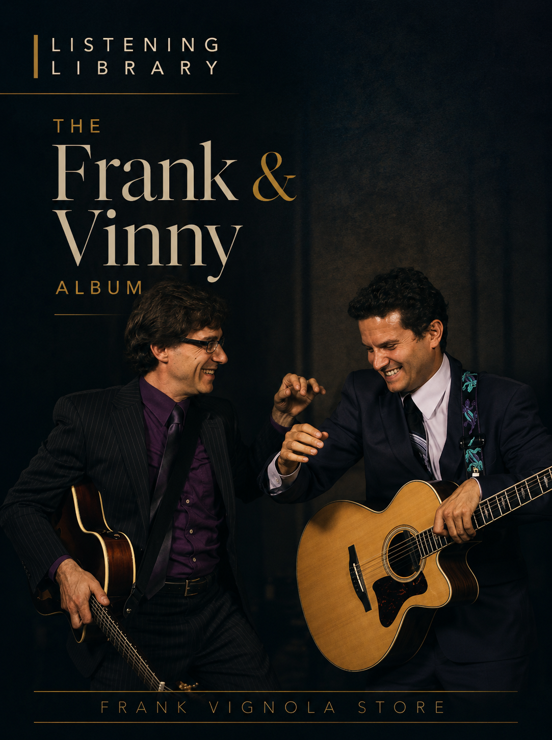 Listening Library: Frank Vignola & Vinny Raniolo — 13-Song Audio & Video Album