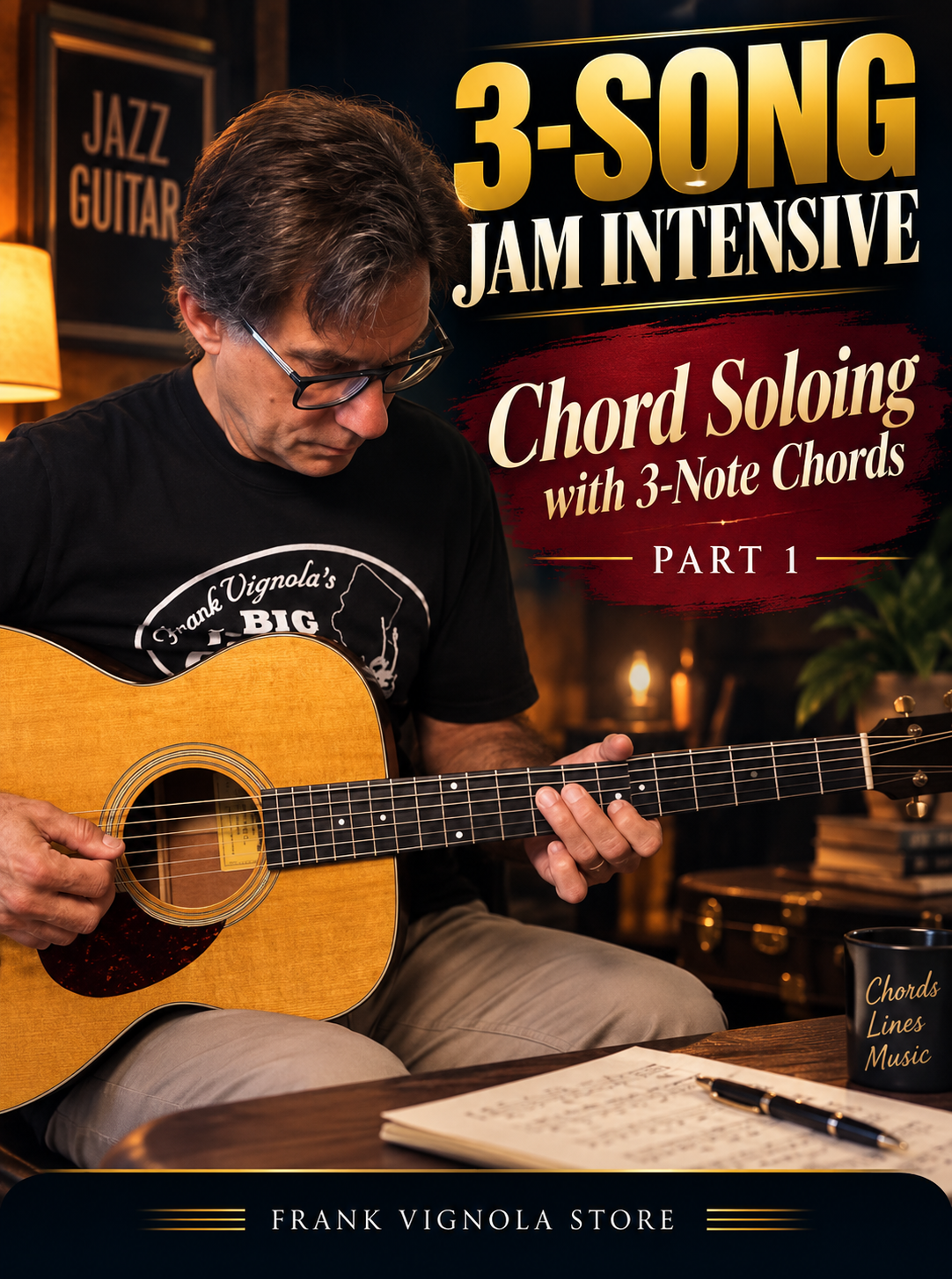 3-Song Jam Intensive: Chord Soloing with 3-Note Chords | Part 1