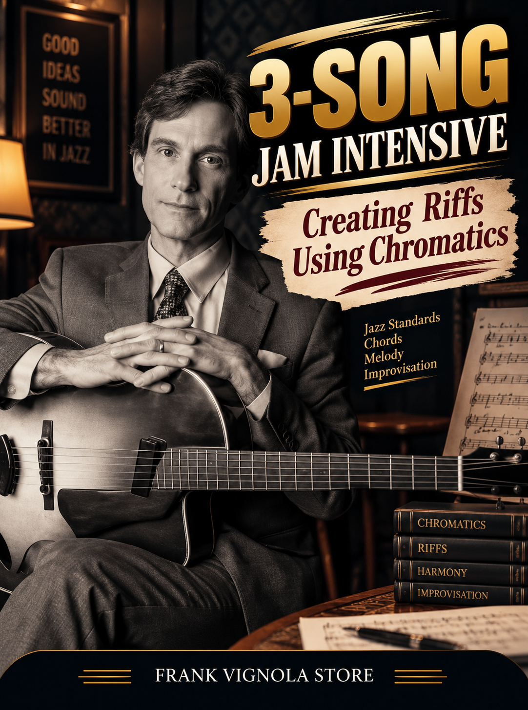 3-Song Jam Intensive: Creating Riffs Using Chromatics