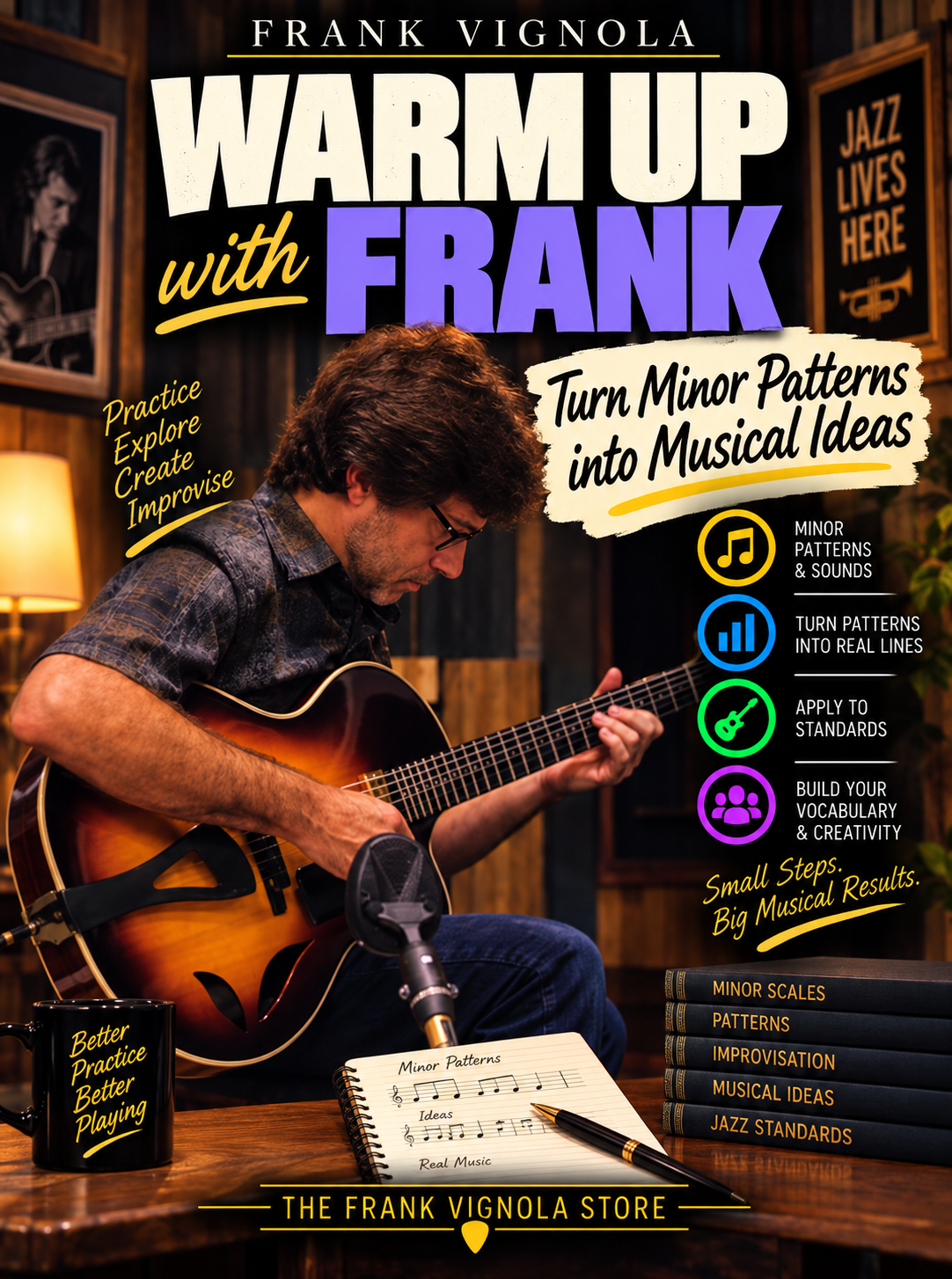 Warm Up with Frank: Turn Minor Patterns into Musical Ideas