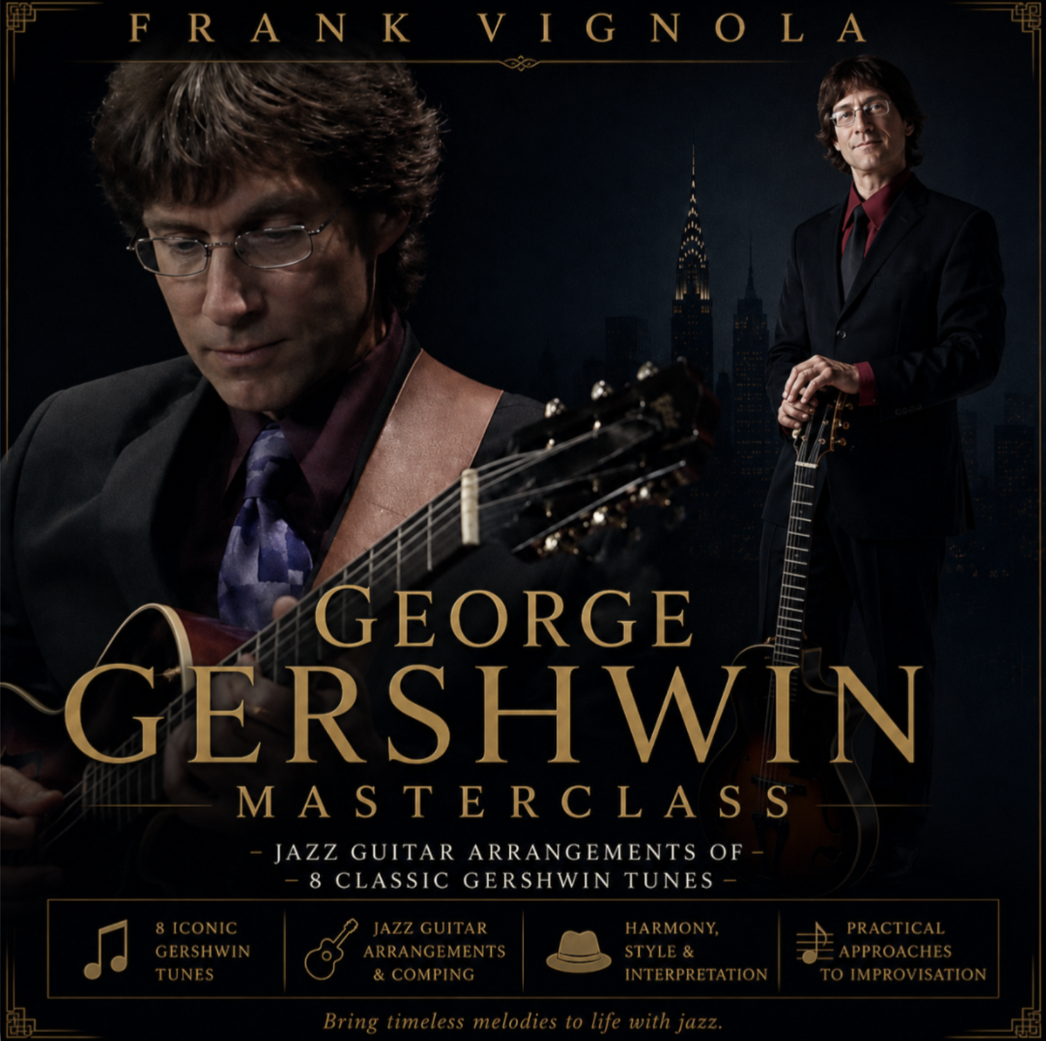 George Gershwin Masterclass - July 9, 16, 23, 30 @12pm EST