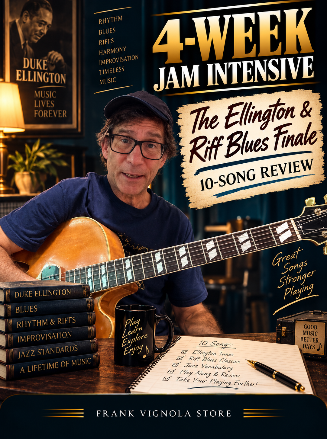 4-Week Jam Intensive: The Ellington & Riff Blues Finale | 10-Song Review