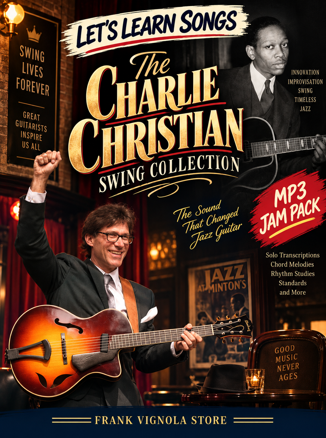 Let's Learn Songs — The Charlie Christian Swing Collection: MP3 Jam Pack