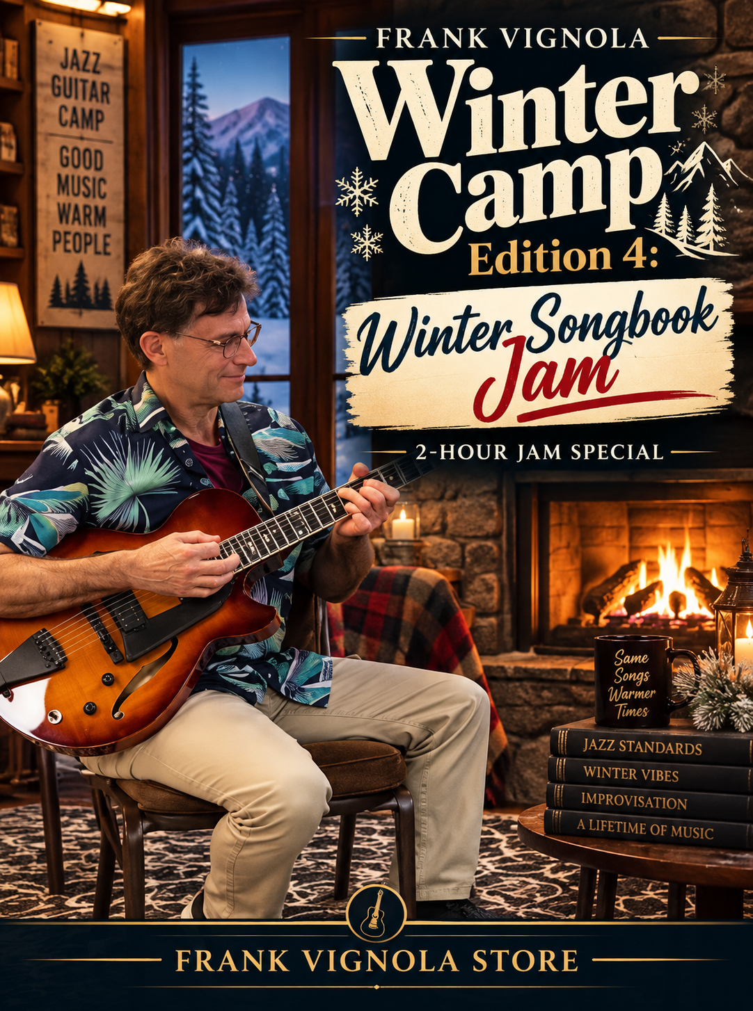 Frank Vignola Winter Camp Edition 4: Winter Songbook Jam | 2-Hour Jam Special