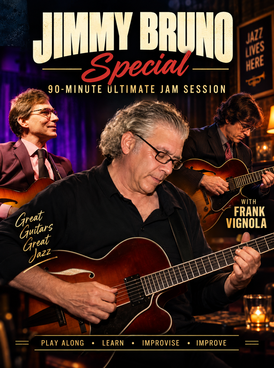 Jimmy Bruno Special: 90-Minute Ultimate Jam Session with Frank Vignola