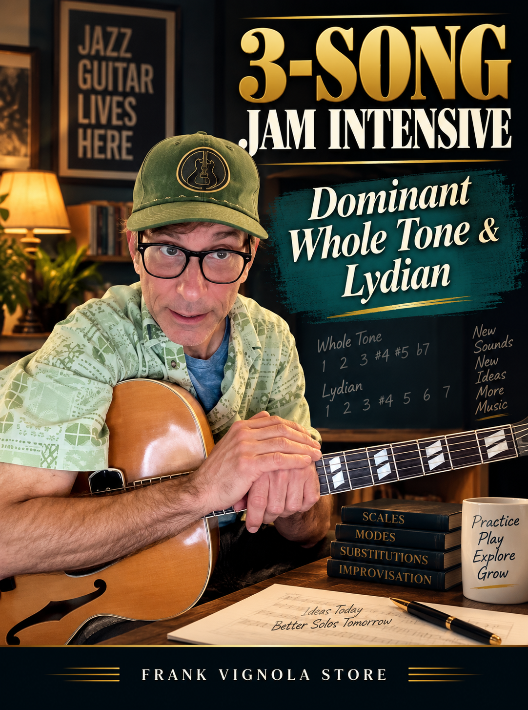 3-Song Jam Intensive: Dominant Whole Tone & Lydian