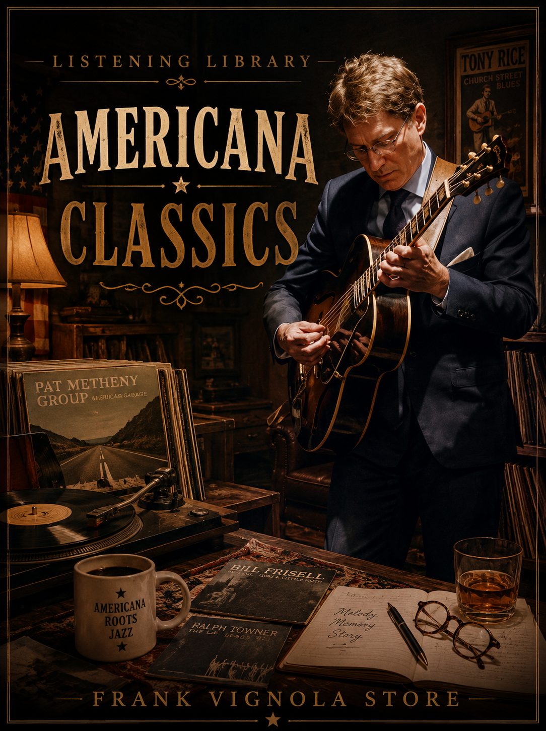 Listening Library: Frank Vignola Presents — Patriotic Americana Classics