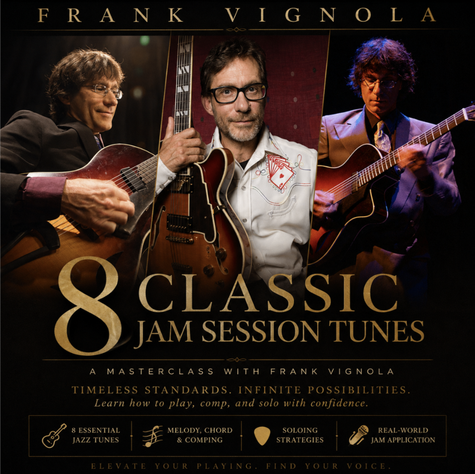 8 Classic Jam Session Tunes - July 8, 15, 22, 29 @12pm EST
