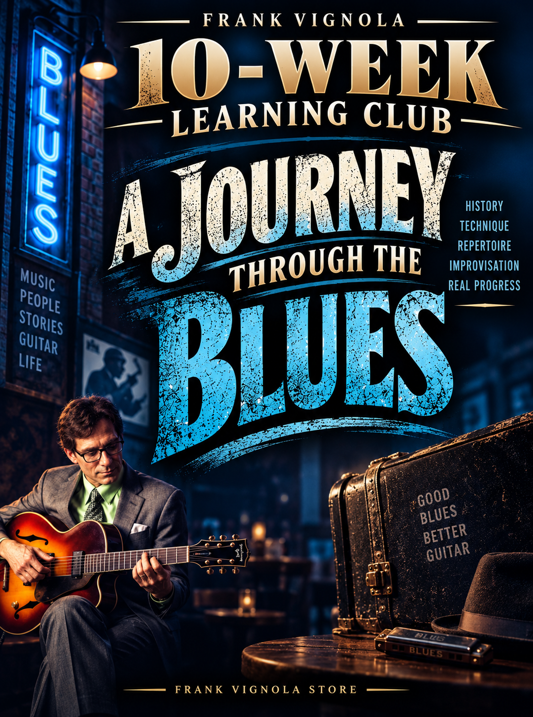 10-Week Learning Club: A Journey Through the Blues