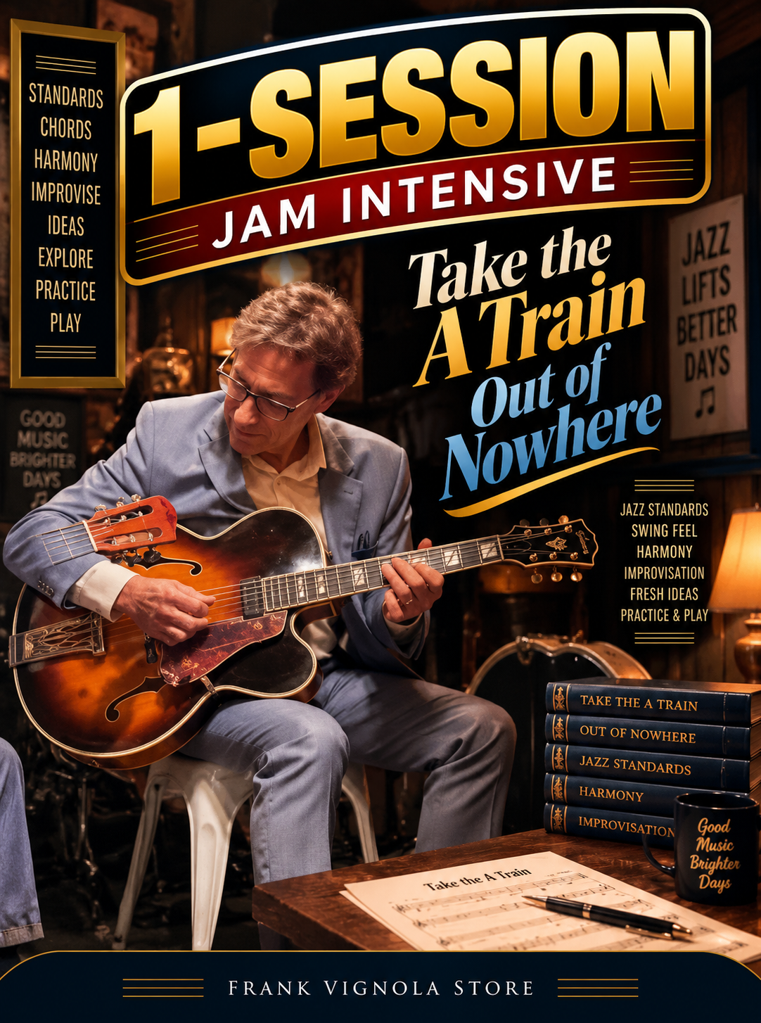 1-Session Jam Intensive: Take the “A” Train Out of Nowhere