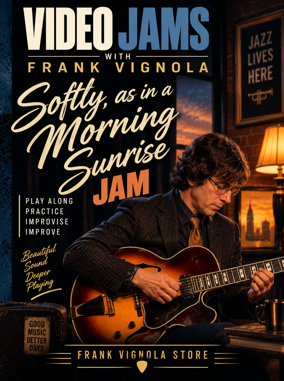 Video Jams with Frank Vignola: Softly, as in a Morning Sunrise Jam