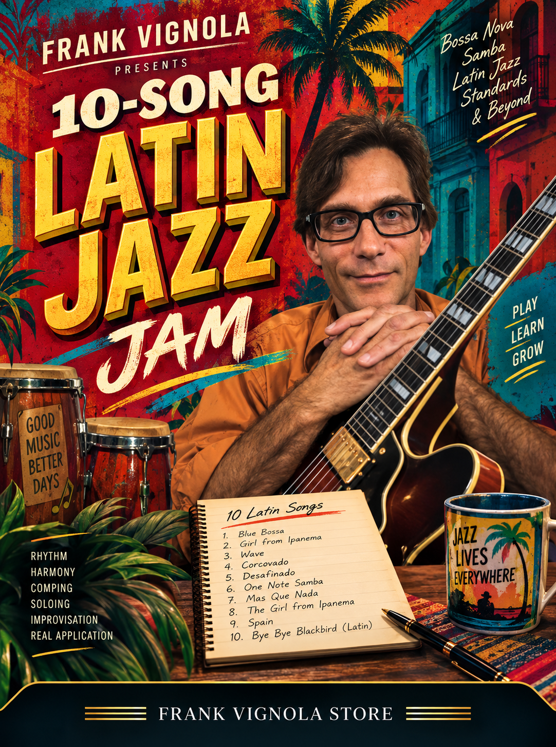 10-Song Jam Intensive: Latin Songs Jam