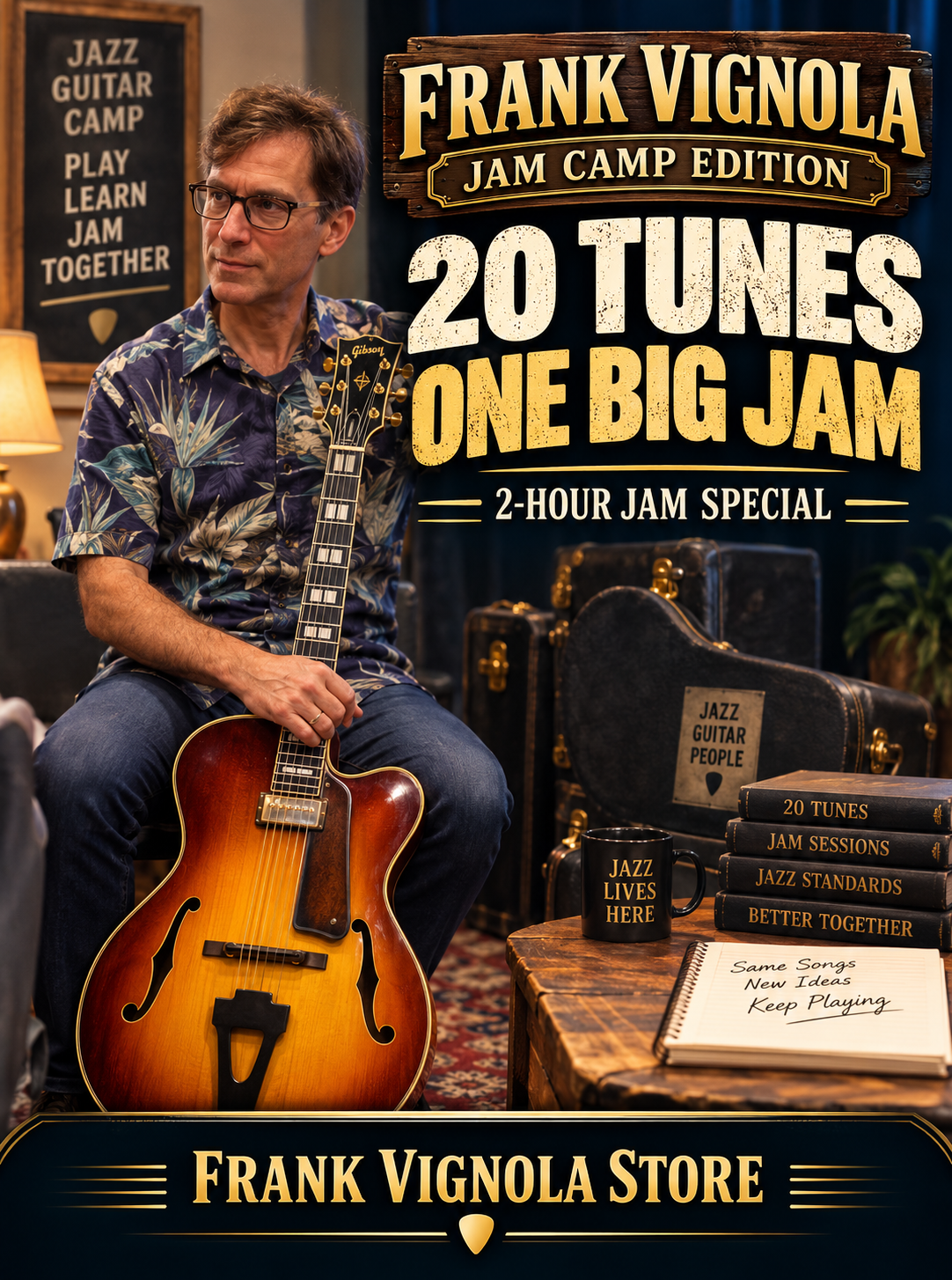 Frank Vignola Jam Camp Edition: 20 Tunes, One Big Jam | 2-Hour Jam Special