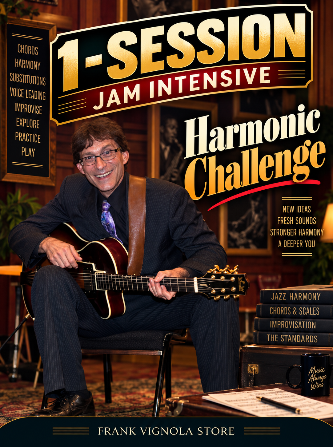1-Session Jam Intensive: Harmonic Challenge