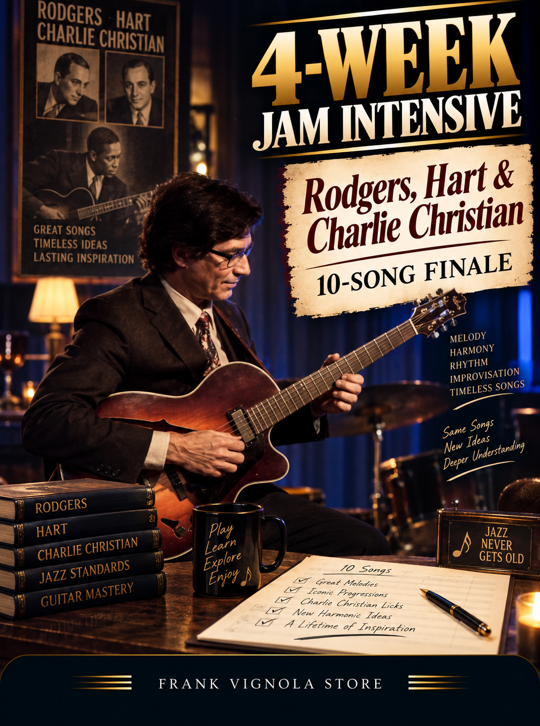 4-Week Jam Intensive: Rodgers, Hart & Charlie Christian | 10-Song Finale