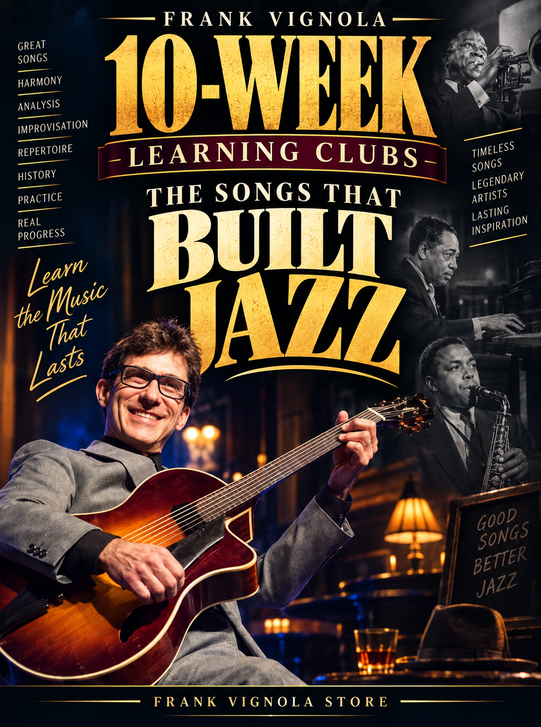 10-Week Learning Club: The Songs That Built Jazz
