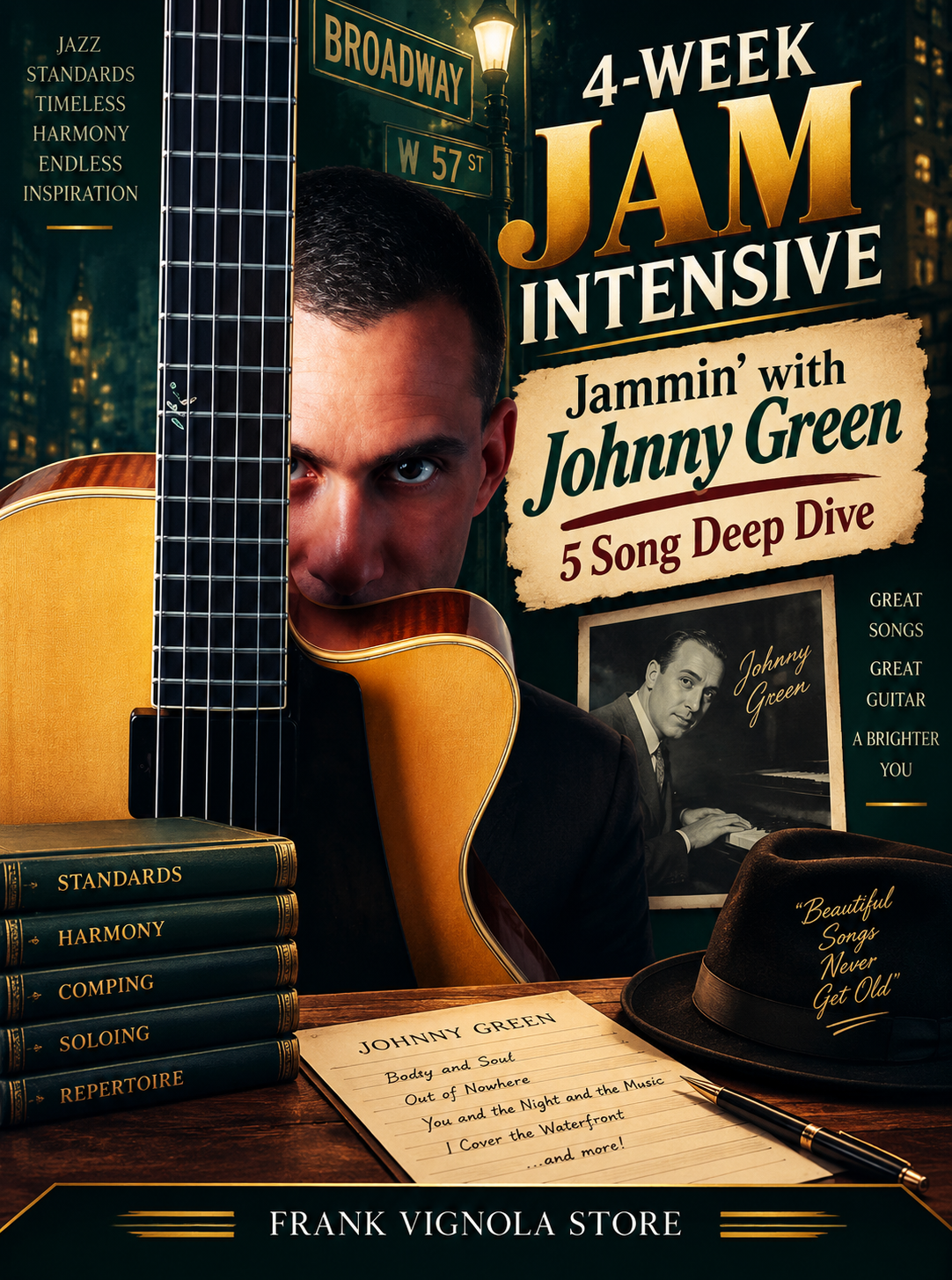 4-Week Jam Intensive: Jammin’ with Johnny Green | 5-Song Deep Dive